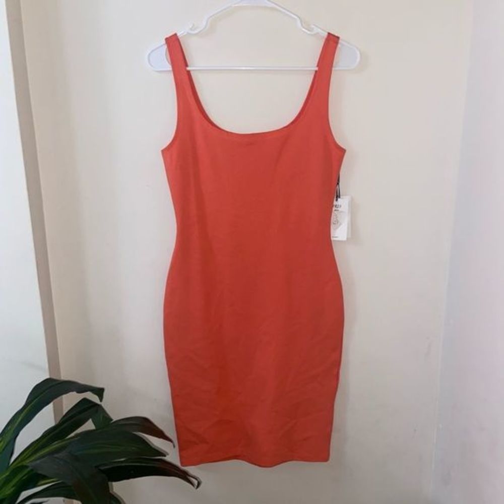 Coral Mini Dress